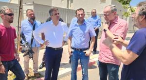 השר כהן בצפון השומרון |  צילום: רועי חדי התיישבות