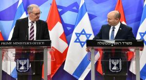 ראש הממשלה והנשיא השוויצרי צילום: רועי אברהם, לע"מ חדשות