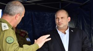 בנט בביקור בחטיבת השומרון של השב"כ צילום: חיים צח, לע"מ ביטחון