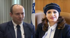 חגית משה ונפתלי בנט צילום: כיפה\שרון עזרן דעות