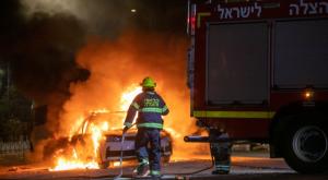 פרעות בלוד צילום: Yossi Aloni/Flash90 חדשות