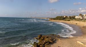 חוף בקיבוץ פלמחים |  צילום: Yossi Aloni/Flash90 תחזית מזג האוויר
