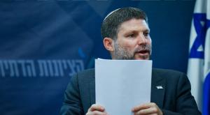 השר בצלאל סמוטריץ', מיישר קו עם נתניהו צילום: Chaim Goldberg/Flash90 פוליטי