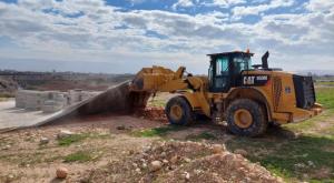 אכיפה בארמונות החשמונאים צילום: דוברות מתפ״ש התיישבות