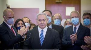 נתניהו וחברי ליכוד צילום: Yonatan Sindel/Flash90 חדשות