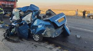 התאונה בכביש 90 צילום: דוברות כבאות והצלה לישראל, מחוז יו"ש חדשות