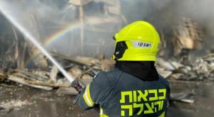 השריפה בקלנסווה צילום: תיעוד מבצעי כבאות והצלה לישראל חדשות