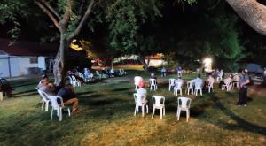 מפגש תושבים עם ראש המועצה בעטרת  צילום: כיפה התיישבות