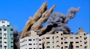 תקיפה בעזה צילום: Atia Mohammed/Flash90 חדשות