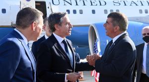 בלינקן נחת בנתב"ג צילום: Matty Stern / U.S. Embassy Jerusalem חדשות