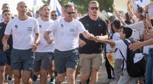 כוכבי בריצה בבאר שבע צילום: דובר צה"ל  ביטחון