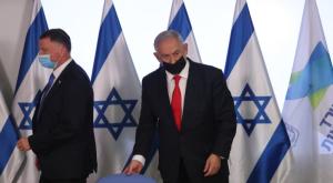 נתניהו ואדלשטיין, הערב צילום: Yonatan Sindel/Flash90 חדשות
