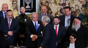 נתניהו ולפיד, אתמול צילום: דוברות הכנסת, נועם מושקוביץ חדשות