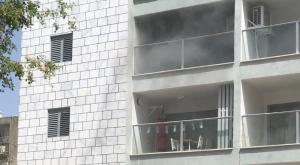 השריפה בחולון צילום:  תיעוד מבצעי מד"א חדשות