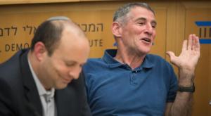 גולן ובנט צילום: Yonatan Sindel/Flash90 פוליטי