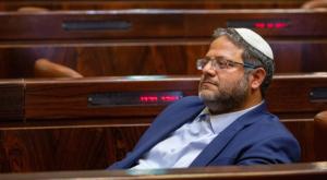 בן גביר במליאה צילום: Olivier Fitousi/Flash90 פוליטי