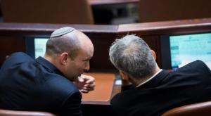 בנט ולפיד צילום: יונתן סינדל/ פלאש 90 פוליטי
