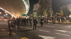 מחאת אהוביה סנדק ז"ל, הערב צילום: ללא חדשות