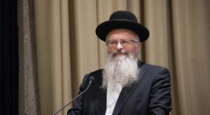 הרב שמואל אליהו, מזהיר מפני הערבים צילום: Yonatan Sindel/Flash90 חדשות