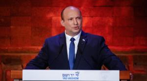 ראש הממשלה הערב ביד ושם צילום: Olivier Fitoussi/Flash90 חדשות