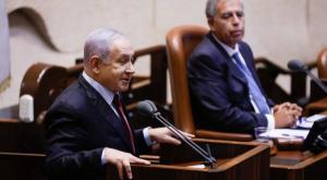 נתניהו במליאת הכנסת צילום: Olivier Fitoussi/Flash90 פוליטי