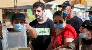קורונה. למצולמים אין קשר לכתבה צילום: David Cohen/FLASH90 חדשות