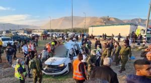 תאונה קטלנית בבקעה צילום: תיעוד מבצעי מד"א חדשות