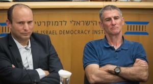 גולן ובנט צילום: Yonatan Sindel/Flash90 פוליטי