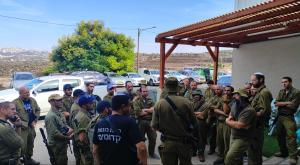 מחלקה בהגמ"ר שומרון צילום: דובר צה"ל ביטחון