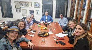 חברי המועצה בישיבה הראשונה צילום: באדיבות המועצה הדתית רעננה ברנז'ה