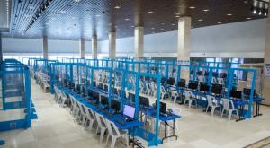 ועדת הבחירות המרכזית נערכת ליום הבחירות צילום: עודד קרני. לע"מ. פוליטי