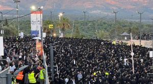 אלפי מתפללים הגיעו להר צילום: מטה ההסברה למירון חדשות
