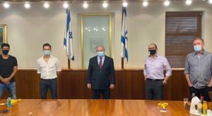 פגישת נתניהו עם האומנים צילום: ללא חדשות