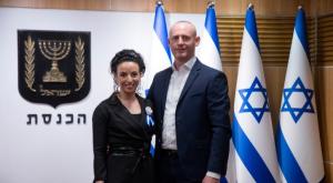בני הזוג, שמוליק ועידית סילמן.  צילום: Olivier Fitoussi/Flash90 &ensp;&ensp;&ensp;&ensp; חדשות