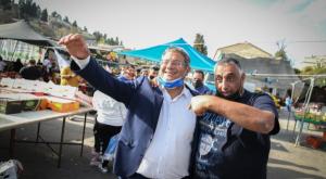 בן גביר בסיור בחירות בשבוע שעבר בצפת. צילום: David Cohen/Flash90 דעות