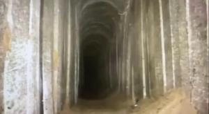 תיעוד המנהרה מבפנים צילום: דובר צה"ל ביטחון
