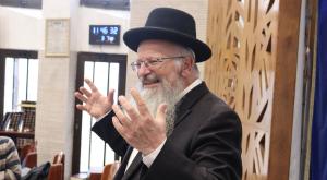 הרב שמואל אליהו, ניצח את המשטרה צילום: ללא חדשות