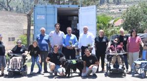 התורמים וחברי בית הגלגלים צילום: יאיר שגיא חדשות