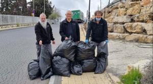 מנקים את ההר צילום: הרשות לאכיפה במקרקעין חדשות