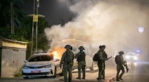 פעילות המשטרה בלוד צילום: Yossi Aloni/Flash90 חדשות