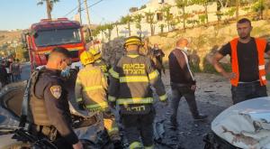 תאונת הדרכים בכביש 60 צילום: דוברות כבאות והצלה לישראל חדשות