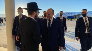 ראש הממשלה ושליח חב"ד בסוצ'י, הרב לאזאר צילום: באדיבות הקהילה היהודית בסוצ'י חדשות
