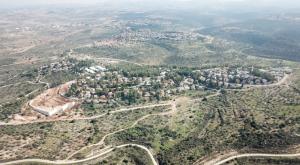 מעלה שומרון - בקרוב שכונה בקרני שומרון צילום: איתן שויבר  חדשות