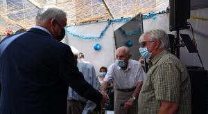 שר הביטחון, נפגש עם עולים שנלחמו במלחמת העצמאות צילום: טל עוז, משרד הביטחון חדשות