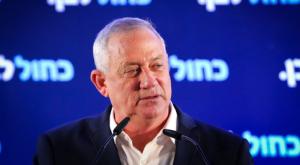גנץ. לא שולל רוטציה עם נתניהו צילום: Flash90 חדשות