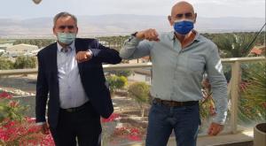אלחייני עם אלקין צילום: דוברות תקווה חדשה חדשות