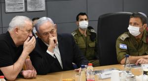 נתניהו וגנץ צילום: עמוס בן גרשום/ לע"מ ביטחון