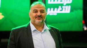 עבאס בליל הבחירות צילום: פלאש 90 חדשות