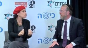 ח"כ פינדרוס וח"כ פרידמן בפאנל שעורר סערה צילום: צילום מסך חדשות