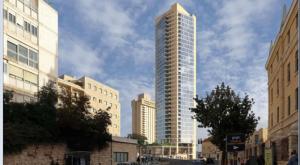  המגדל ברחוב אגרון צילום: משרד איאן באדר אדריכלים בע"מ חדשות נדלן